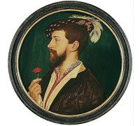RZHRHJES Famous Painting Poster Art Canvas Print Art Print Artwork Portrait of Simon George of Cornwall by Hans Holbein the Younger Poster Wall Art for Home Decor 60x90cm