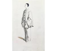 RZHRHJES Famous Painting Poster Art Canvas Print Retro Picture Pierrot From Masques Et Bouffons by Baron Dudevant Jean Francois Maurice Sand Poster Wall Art for Office Decor 60x90cm