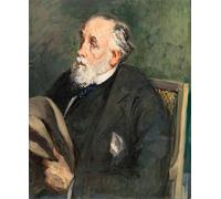 RZHRHJES Famous Painting Poster Art Canvas Print Retro Picture Portrait of Degas by Jacques Emile Blanche Poster Wall Art for Home Decor 60x90cm