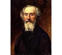 RZHRHJES Famous Painting Poster Art Canvas Print Retro Picture Portrait of Emmanuel Lansler by Carolus-duran Poster Wall Art for Office Decor 60x90cm