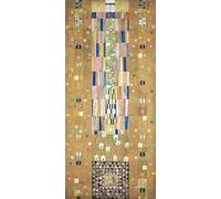 RZHRHJES Famous Painting Poster Art Canvas Print Retro Picture the Knight. by Gustav Klimt Poster Wall Art for Office Decor 60x90cm