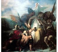 RZHRHJES Famous Painting Poster Art Canvas Print Retro Picture the Song of Songs by Gustave Moreau Poster Wall Art for Office Decor 60x90cm