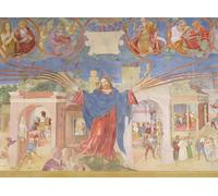 RZHRHJES Retro Picture Portrait Oil Painting Modern Wall Artwork Detail From Christ Vine and the Legend of Saint Barbara by Famous Artist Canvas Poster for Home Decor 60x90cm