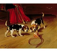 RZHRHJES Retro Picture Portrait Oil Painting Modern Wall Artwork First Introduction by Wright Barker Canvas Poster for Office Decor 60x90cm