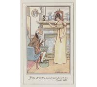 RZHRHJES Retro Picture Portrait Oil Painting Modern Wall Artwork Illustration for Emma by Charles Edmund Brock Canvas Poster for Office Decor 60x90cm