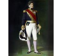 RZHRHJES Retro Picture Portrait Oil Painting Modern Wall Artwork King Louis Philippe Oil on Canvas by Xaver Winterhalter Canvas Poster for Office Decor 60x90cm