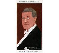 RZHRHJES Retro Picture Portrait Oil Painting Modern Wall Artwork Matheson Lang Canadian Actor-manager and Dramatist by Alick P. F. Ritchie Canvas Poster for Home Decor 60x90cm