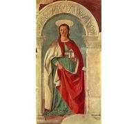 RZHRHJES Retro Picture Portrait Oil Painting Modern Wall Artwork Saint Mary Magdalen by Piero Della Francesca Canvas Poster for Office Decor 60x90cm