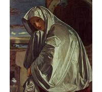 RZHRHJES Retro Picture Portrait Oil Painting Modern Wall Artwork St Mary Magdalene Approaching the Sepulchre by Girolamo Savoldo Canvas Poster for Home Decor 60x90cm