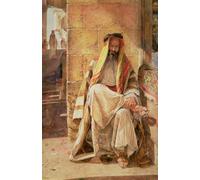 RZHRHJES Retro Picture Portrait Oil Painting Modern Wall Artwork the Arab by John Frederick Lewis Canvas Poster for Home Decor 60x90cm