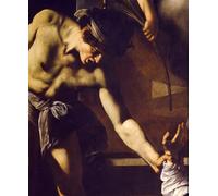RZHRHJES Retro Picture Portrait Oil Painting Modern Wall Artwork the Martyrdom of St Matthew by Merisi Caravaggio Canvas Poster for Home Decor 60x90cm