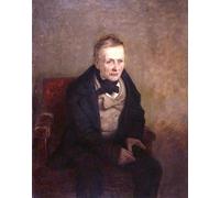 RZHRHJES Retro Picture Portrait Oil Painting Modern Wall Artwork Thomas De Quincey Archer Canvas Poster for Office Decor 60x90cm