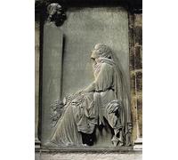 RZHRHJES Retro Picture Portrait Oil Painting Modern Wall Artwork Tomb of the Comte de Bourcke Pierre d'Angers Canvas Poster for Office Decor 60x90cm