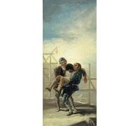 RZHRHJES Vintage Picture Wall Picture Painting Print Poster El Albañil Borracho by Francisco De Goya Abstract Wall Art Painting for Office Decor 60x90cm