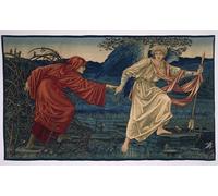 RZHRHJES Vintage Picture Wall Picture Painting Print Poster Love Leading the Pilgrim by Edward Burne Jones Abstract Wall Art Painting for Home Decor 60x90cm