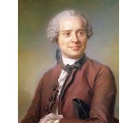 RZHRHJES Vintage Picture Wall Picture Painting Print Poster Portrait of the French Philosopher Writer by Maurice Quentin De La Tour Abstract Wall Art Painting for Home Decor 60x90cm