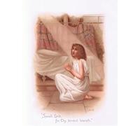 RZHRHJES Vintage Picture Wall Picture Painting Print Poster Speak Lord for Thy Servant Heareth by Henry Ryland Abstract Wall Art Painting for Home Decor 60x90cm