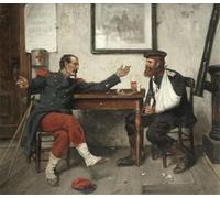 RZHRHJES Vintage Picture Wall Picture Painting Print Poster the Soldier's Tale by Ernest Crofts Abstract Wall Art Painting for Office Decor 60x90cm