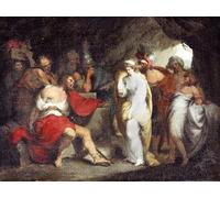 RZHRHJES Vintage Wall Art Picture on Canvas Wall Art Poster a Captive Maiden by Mortimer Canvas Poster for Office Decor 60x90cm