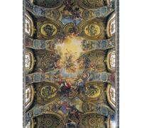 RZHRHJES Vintage Wall Art Picture on Canvas Wall Art Poster Frescoes of the Vault of the Royal Chapel decorated by Antoine Coypel Canvas Poster for Office Decor 60x90cm