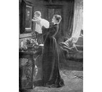 RZHRHJES Vintage Wall Art Picture on Canvas Wall Art Poster in Memoriam by Margaret Isabel Dicksee Canvas Poster for Home Decor 60x90cm