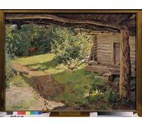 RZHRHJES Vintage Wall Art Picture on Canvas Wall Art Poster Landscape with a Horse by Valentin Aleksandrovich Serov Canvas Poster for Office Decor 60x90cm
