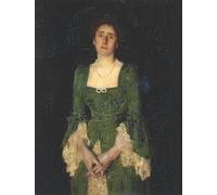 RZHRHJES Vintage Wall Art Picture on Canvas Wall Art Poster Mrs Florence Humphris by Henrytuke Canvas Poster for Office Decor 60x90cm