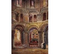 RZHRHJES Vintage Wall Art Picture on Canvas Wall Art Poster Norman Church of the Holy Sepulchre by William Matthison Canvas Poster for Office Decor 60x90cm