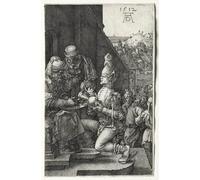 RZHRHJES Vintage Wall Art Picture on Canvas Wall Art Poster Pilate Washing His Hands by Albrecht Dürer Canvas Poster for Office Decor 60x90cm