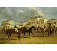RZHRHJES Vintage Wall Art Picture on Canvas Wall Art Poster Preparing to Start for the Emperor of Russia by Frederick Herring Senior Canvas Poster for Home Decor 60x90cm