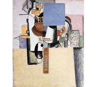 RZHRHJES Vintage Wall Art Picture on Canvas Wall Art Poster Reservist of the First Division by Kazimir Severinovich Malevich Canvas Poster for Office Decor 60x90cm