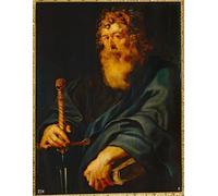 RZHRHJES Vintage Wall Art Picture on Canvas Wall Art Poster St Paul by Peter Paul Rubens Canvas Poster for Home Decor 60x90cm