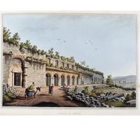 RZHRHJES Vintage Wall Art Picture on Canvas Wall Art Poster Stadium in Ruin a Ephese Formerly Ancient City of Greece Today in Turkey by Mayer Canvas Poster for Office Decor 60x90cm