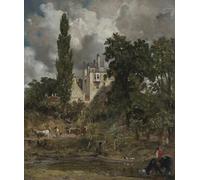 RZHRHJES Vintage Wall Art Picture on Canvas Wall Art Poster the Grove Hampstead by John Constable Canvas Poster for Office Decor 60x90cm