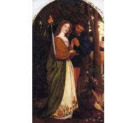 RZHRHJES Vintage Wall Art Picture on Canvas Wall Art Poster the Guarded Bower by Arthur Canvas Poster for Home Decor 60x90cm