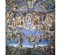 RZHRHJES Vintage Wall Art Picture on Canvas Wall Art Poster the Last Judgement by Canvas Poster for Home Decor 60x90cm