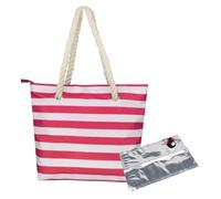 RZJZGZ Wine Tote with Drink Dispenser, Canvas Wine Purse with Hidden Insulated Compartment, Beach Portable Wine Bag Shoulder Bag for Picnic, Camping, Travel, Gift for Wine Lovers (Red)