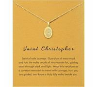 RZKING 14K Gold Plated Pendant Necklace for Women Teens Dainty Bunny Mustard Seed Sunflower Cross Necklace Christmas Birthday Graduation Christening Gift
