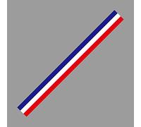 RZL DIY Car Tuning Accessories BMWColor/Germany/Italy/French Flag 2 PVC Patriotic & Sporty Rectangular Striped Outdoor Sticker Decal