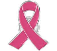 RZLEHORDF - Cancer awareness lapel pin, preventive plaque brooch to support causes such as hostages in Israel and cancer initiatives, 6X4CM, Metal, No Gemstone