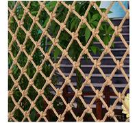 RZM Child Safety Net Stair Balcony Railing Playground Protection Netting Interior Decoration Treehouse Swing Fence Netting Plants Climbing Ruck Trailer Cargo Net (Size : 3 * 5m(10 * 16ft))