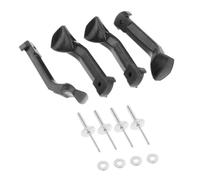 RZoZZZadN Hood Panel Latch Strap Kit Black Plastic Direct Replacement Engine Part Compatible With Ski Doo Snowmobile