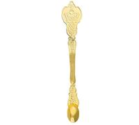 RZRHMUHN Orthodox Holy Communion Set Zinc Alloy Chalice Dish Spoon Cup Bowl Traditional Liturgical Church Supplies (Spoon)