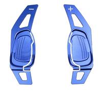 RZSFVBH Compatible with for RS6 2015-2018 for RS7 2016 Car Steering Wheel Gear Extend Shift for Up Down Paddles Interior Mouldings Paddle Shifter(Blue)