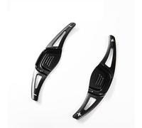 RZSFVBH Compatible with Hyundai for I40 2015 Car Aluminium Alloy Paddle Shifter Extension Sticker Cover Interior Mouldings Accessories Paddle Shifter(Black)