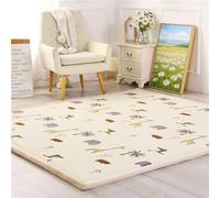 RZUMXOPY Baby Play Mat Large 2 cm Baby Mats for Floor Play Crawling Mat for Infants and Toddlers Coral Velvet Playmats Non Slip Rug for Babies 60 x 120 cm