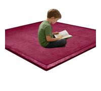 RZUMXOPY Baby Play Mat Large 2 cm Baby Mats for Floor Play Crawling Mat for Infants and Toddlers Coral Velvet Playmats Non Slip Rug for Babies 80 x 120 cm