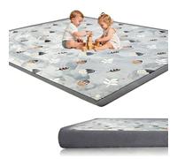 RZUMXOPY Baby Play Mat Large 2 cm Baby Mats for Floor Play Crawling Mat for Infants and Toddlers Coral Velvet Playmats Non Slip Rug for Babies 120 x 220 cm