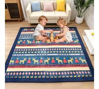 RZUMXOPY Baby Play Mat Large 2 cm Baby Mats for Floor Play Crawling Mat for Infants and Toddlers Coral Velvet Playmats Non Slip Rug for Babies 200 x 260 cm