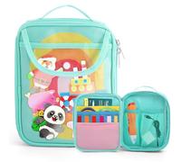 RZYLKA Compatible with 3Doodler Start+ Essentials (2024) for 3D Pen Filament Refills Case【Only】 for Kids, Storage Organizer Holder for Educational STEM Toy, 3Doodler Ped, USB-C Cable(Cube)